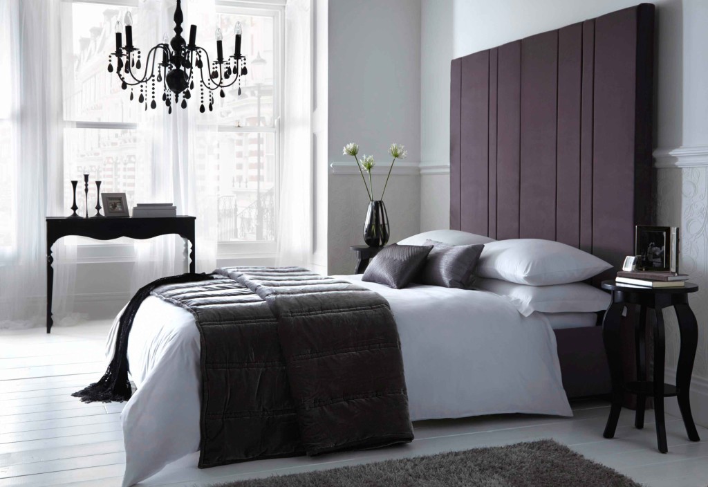 Black And White Chandelier Bedding
