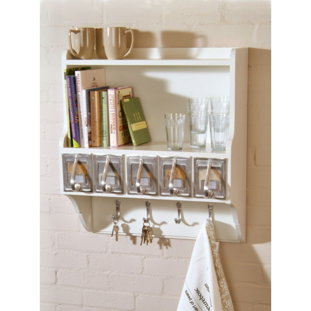 Decorative Wall Shelves With Hooks
