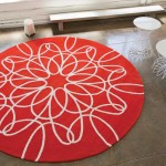 Red And White Area Rugs