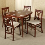 5 Piece Card Table And Chair Set