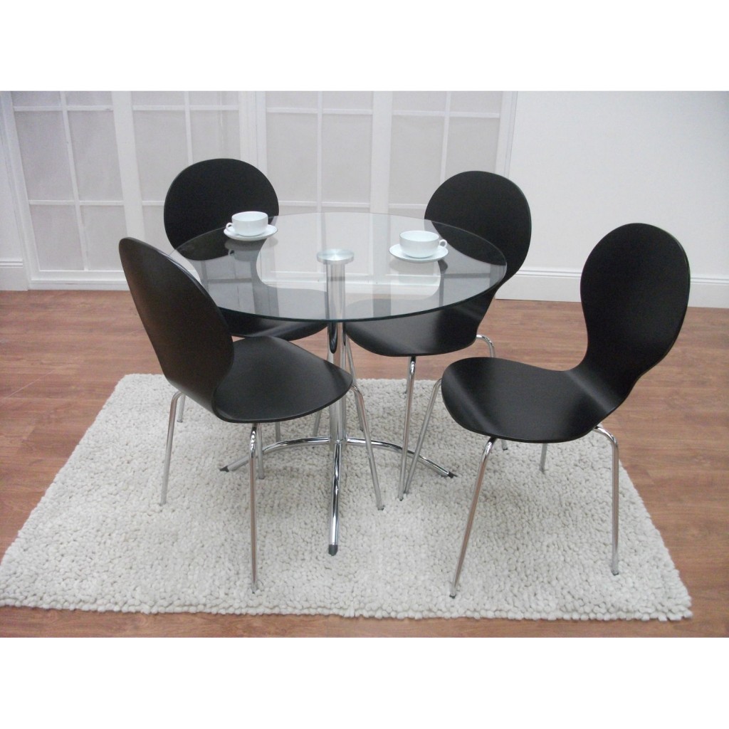 Black Dining Chairs Set Of 4