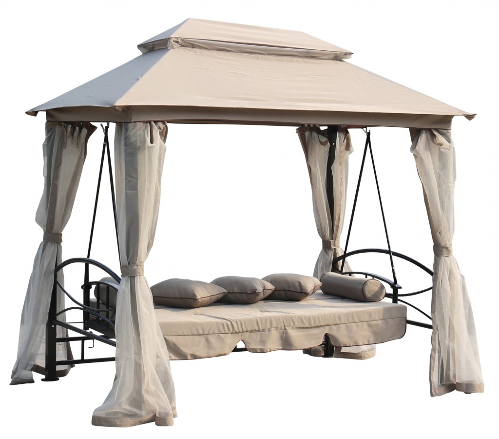 Gazebo Swing Bed