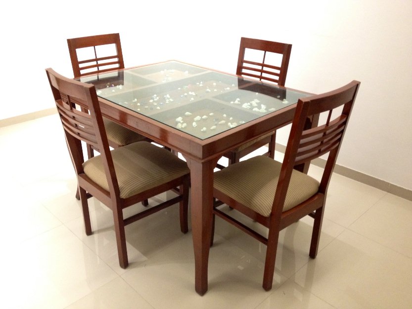 Glass Top Dining Table - Elegant Addition - Decor Ideas