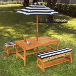 Kids Outdoor Table And Chair Set