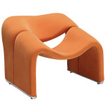 Orange Accent Chair