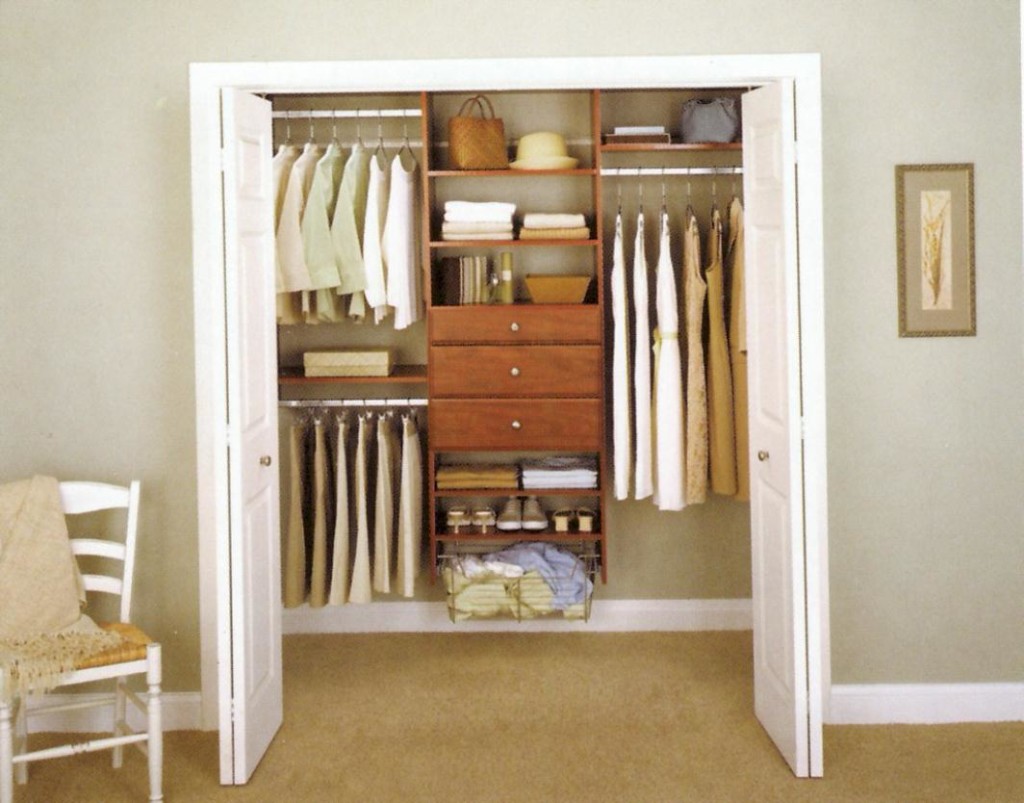 White Wire Closet Shelving