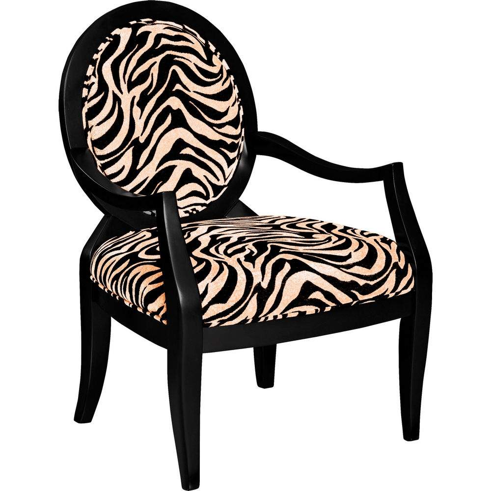 Zebra Accent Chair 