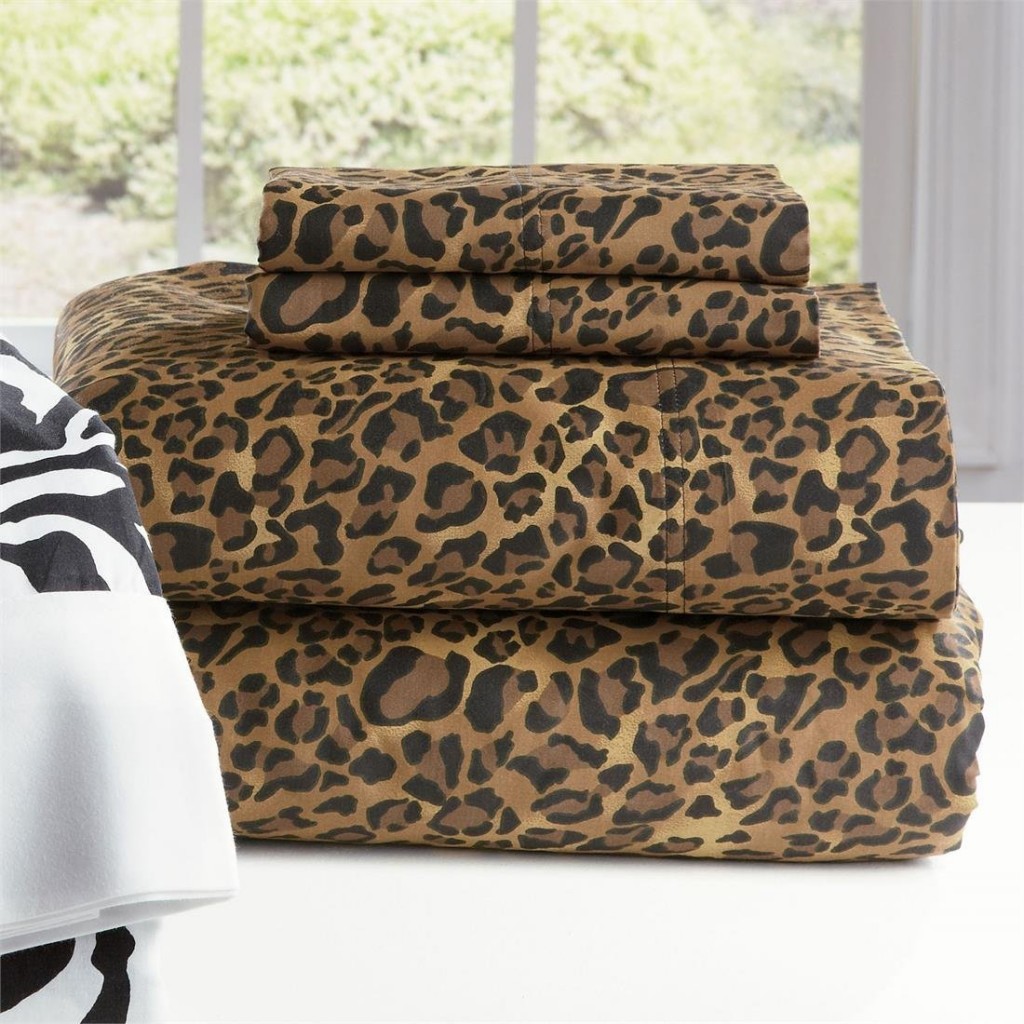 Leopard Print Accent Chair