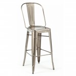 Silver Accent Chair