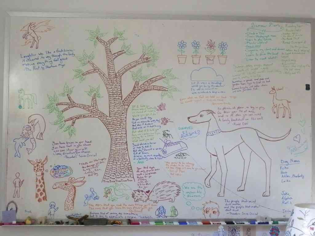 Dry Erase Wall Covering