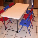 Kids Folding Table And Chair Set