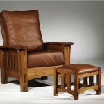 Leather Chair And Ottoman Sets