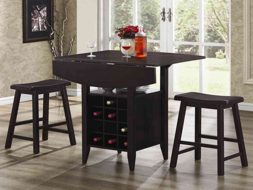 Pub Table And Chairs 3-Piece Set