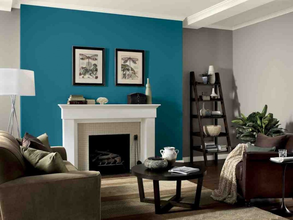 Accent Wall Colors Living Room