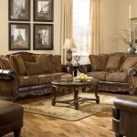 Ashley Furniture Leather Living Room Sets