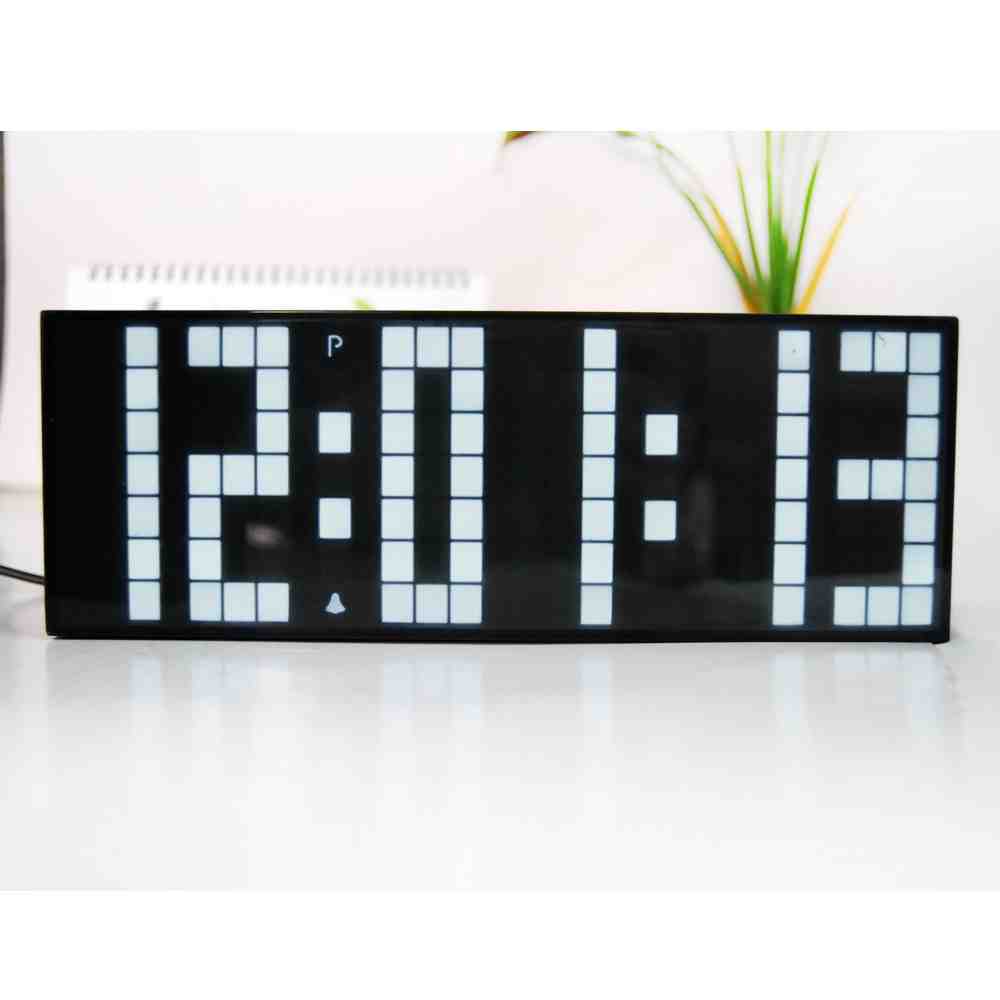 Backlit Digital Wall Clock