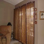 Bamboo Vertical Blinds Sliding Glass Doors