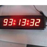 Digital Wall Clock Led