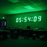 Giant Digital Wall Clock