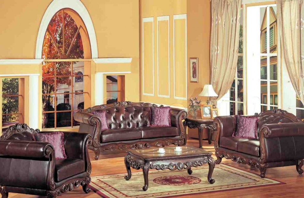 Italian Leather Living Room Sets