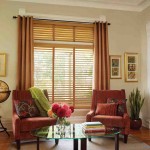 Living Room Blinds and Curtains