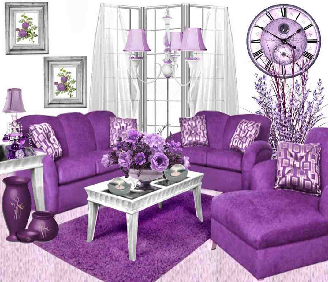 Purple Living Room Chair - Decor IdeasDecor Ideas