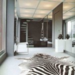Zebra Rug Living Room