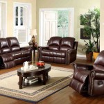 leather living room set