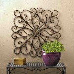 wrought iron wall decor