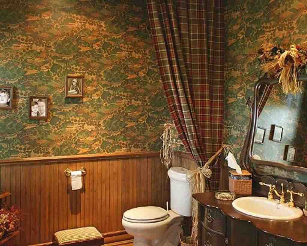 Camouflage Bathroom Decor