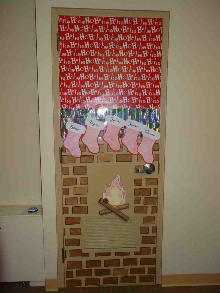 Christmas Office Door Decorating Ideas