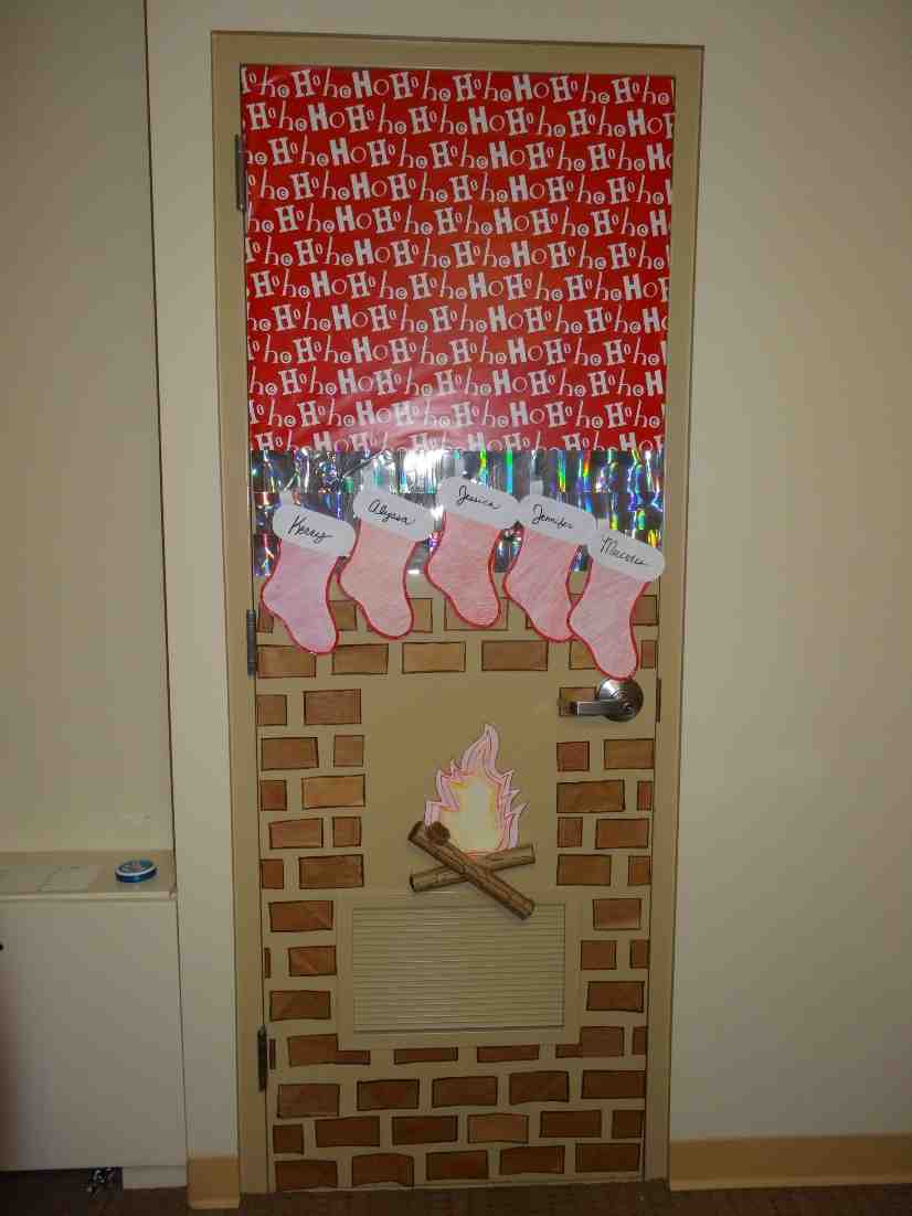 Christmas Office Door Decorating Ideas - Decor Ideas