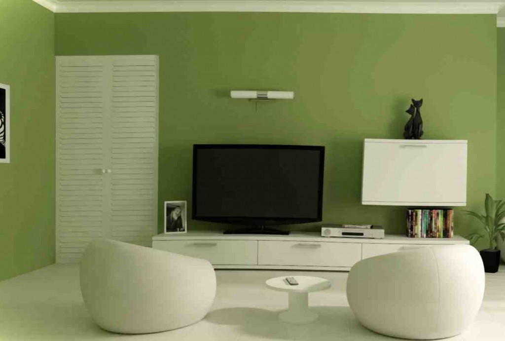 Green Paint Colors for Living Room