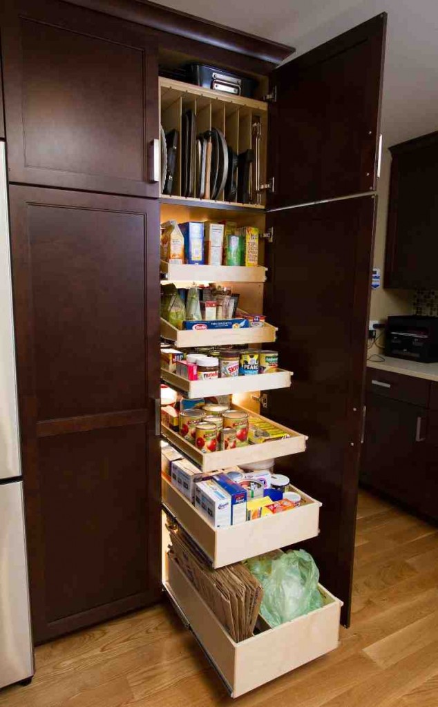 Pantry Cabinet Slide Out Shelves