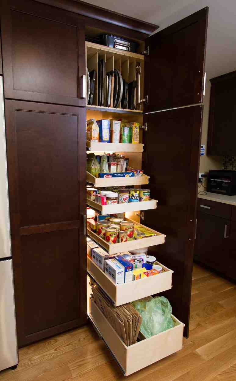Pantry Cabinet Slide Out Shelves - Decor Ideas