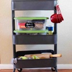 Rolling Pantry Shelves