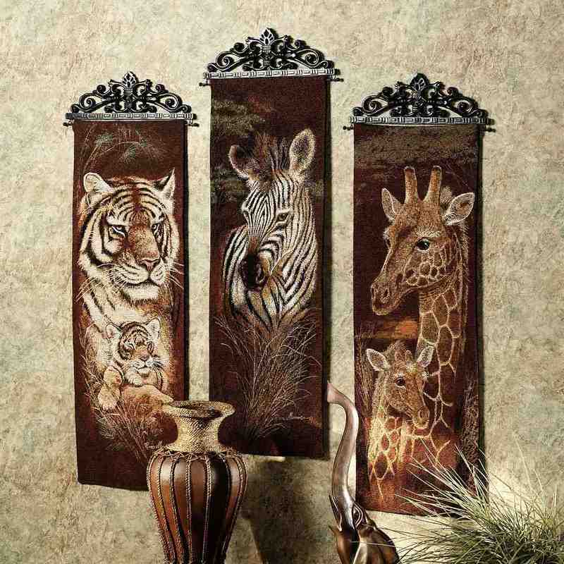 safari themed bathroom decor