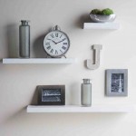 White Floating Wall Shelves