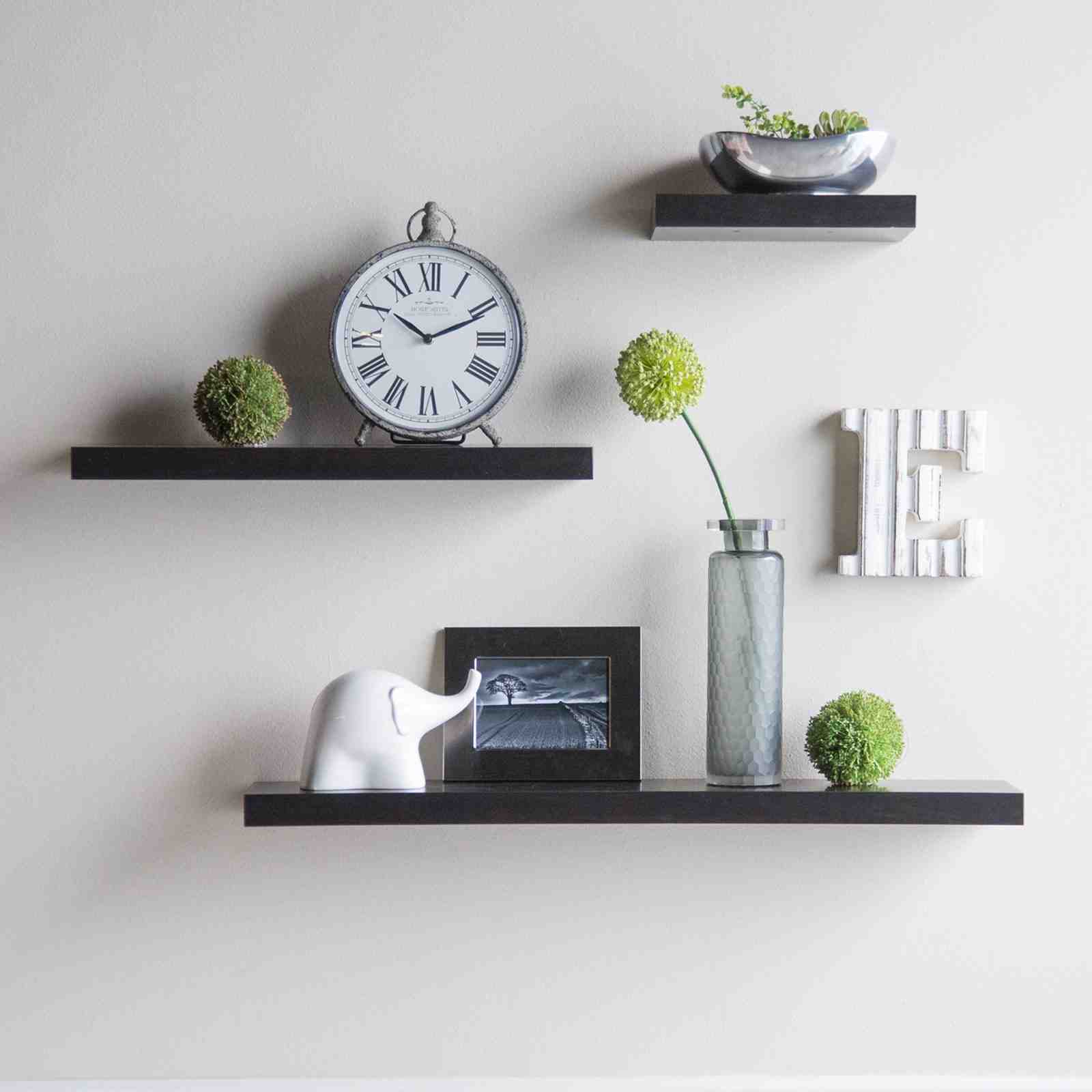 Floating Wall Shelves: Extra Storage and Display Like ... on What To Put On Decorative Wall Sconces Shelves id=96047