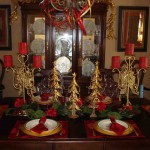 Christmas Dining Room Table Decoration Ideas