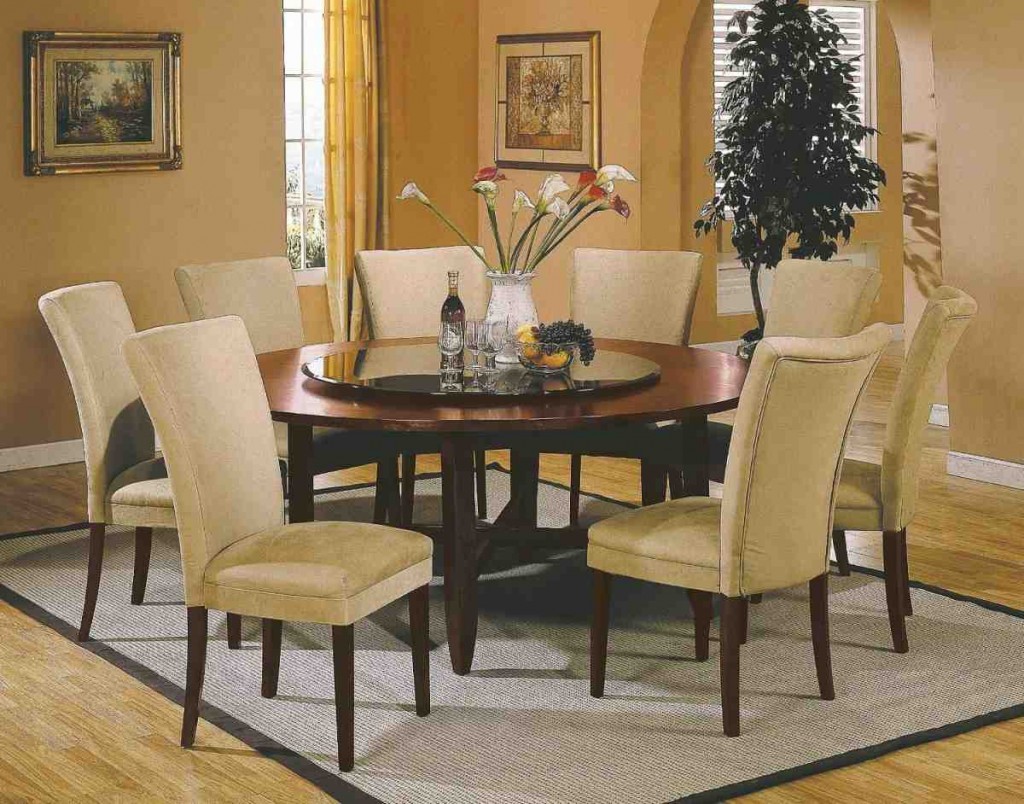 Round Dining Room Table Decorating Ideas