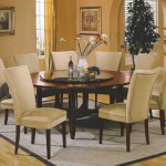 Round Dining Room Table Decorating Ideas