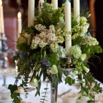 Candelabra with Flowers