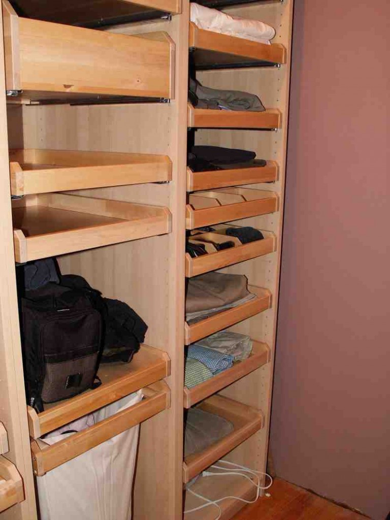 Closet Pull Out Shelves