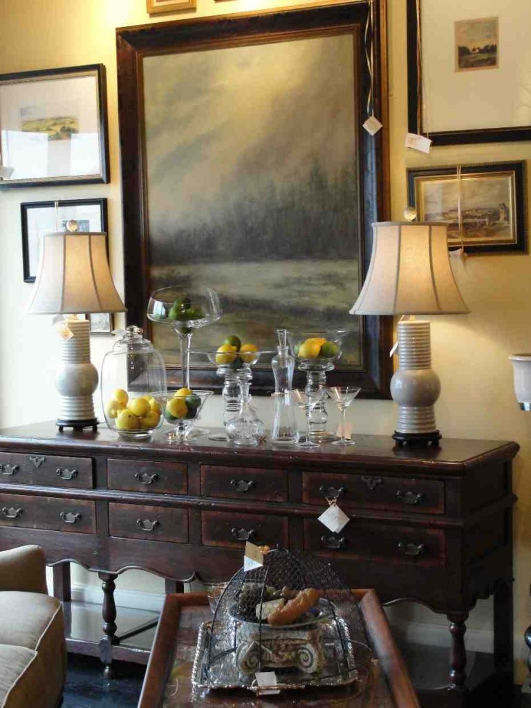 Decorating a Dining Room Buffet
