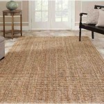 Jute and Chenille Area Rug