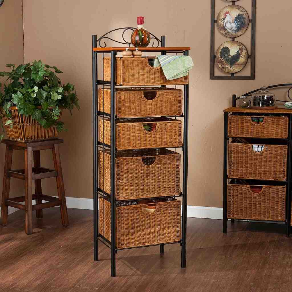 Small Storage Baskets for Shelves