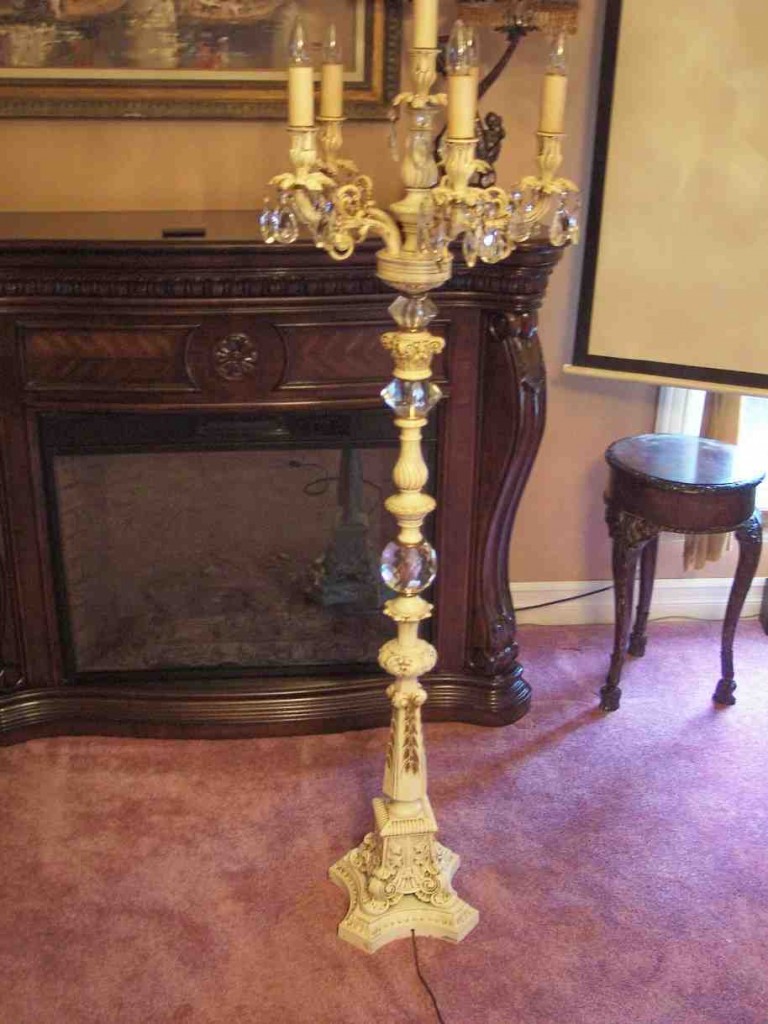 Tall Floor Candelabra