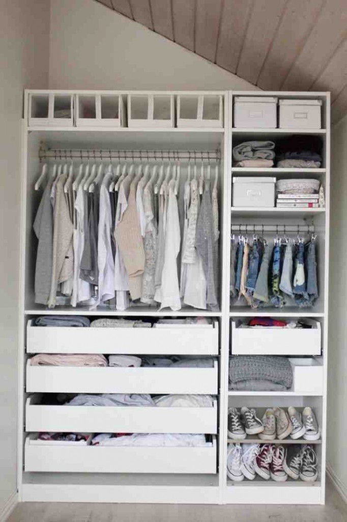 White Closet Shelves