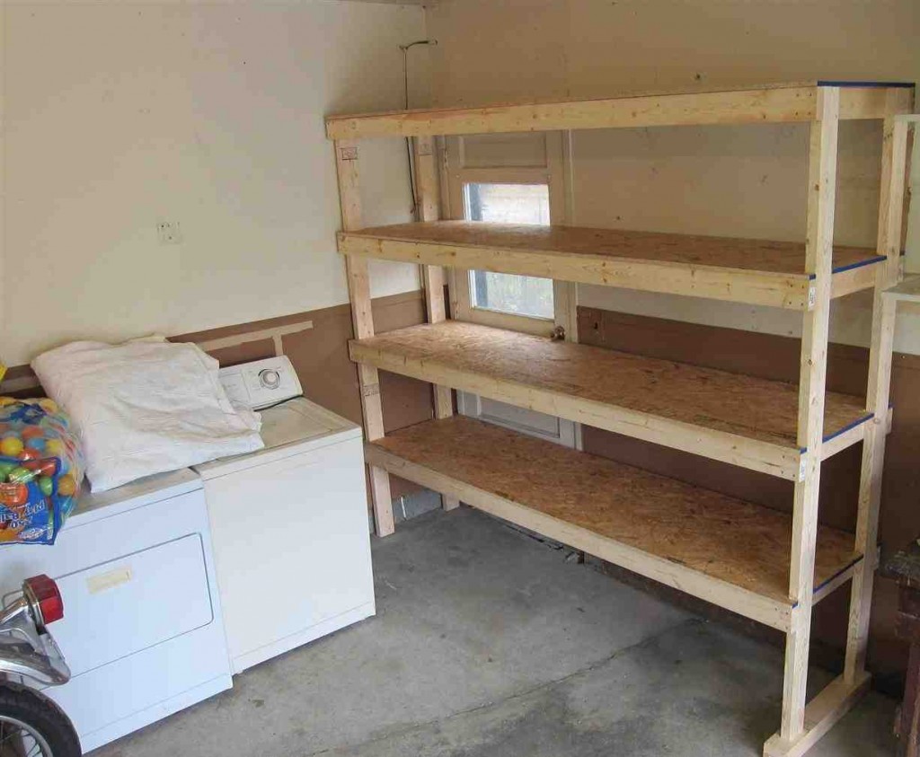 Wooden Storage Shelves Plans